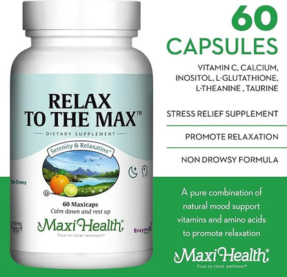 Maxi Health - Relax to The (60 Count)