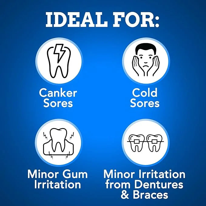 Orajel 3X for Mouth Sores: Maximum 0.42oz- From #1 Oral