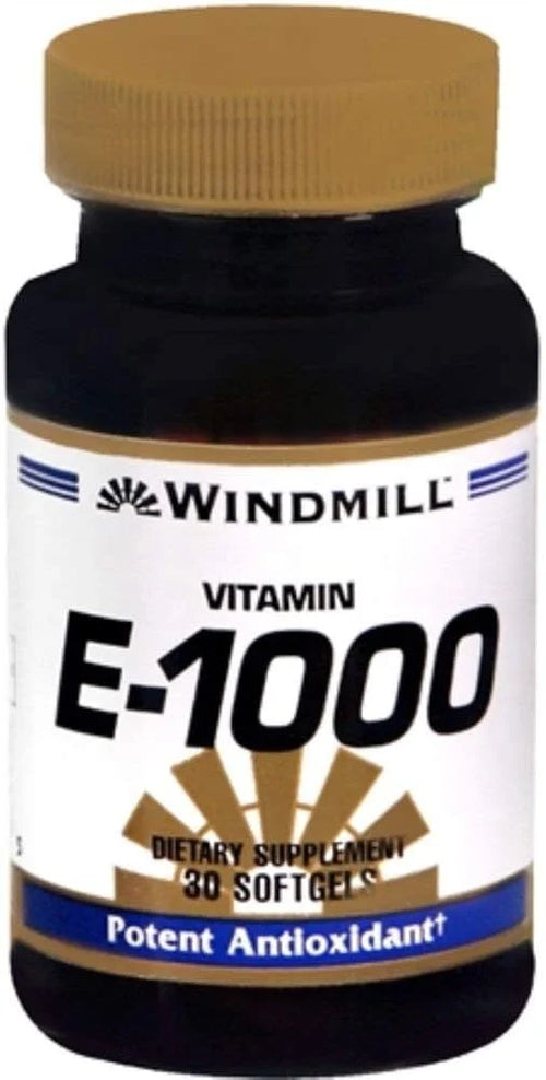 Vitamin E SFGL 1000 IU SYN 30