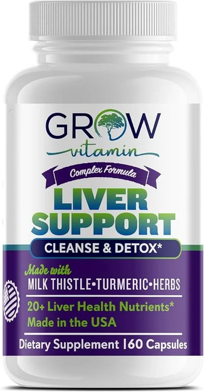 grow vitamin Liver Cleanse Detox Capsules 60 Capsules