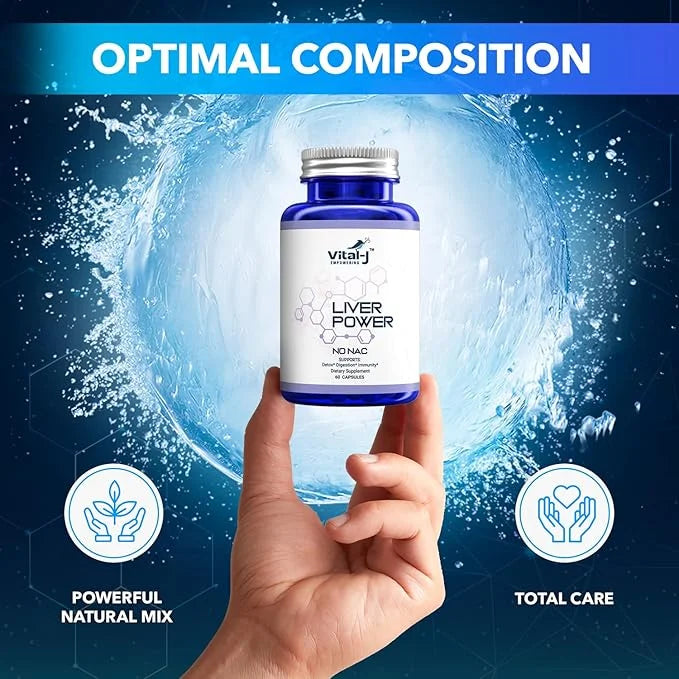 21-in-1 Liver Support Supplement, Liver Cleanse 60 Capsules