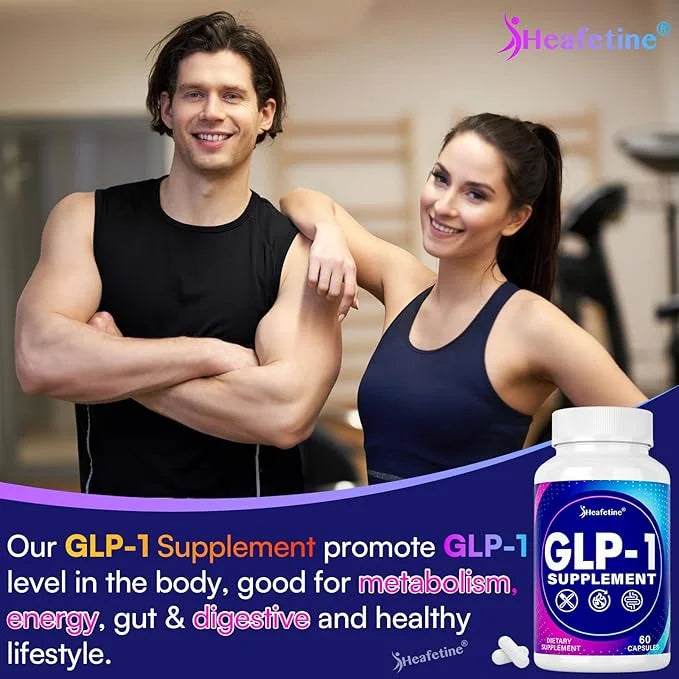GLP-1 Supplement Support, with Naturally GLP1 Supplement Probiotic for Women & Men, Hops & Green Tea Extract, GLP 1 Supple...