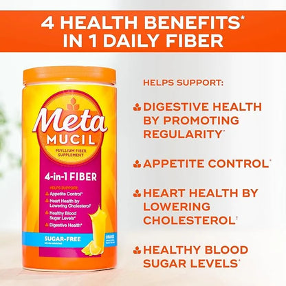Metamucil 4 in 1 Daily Fiber 180 teaspoons