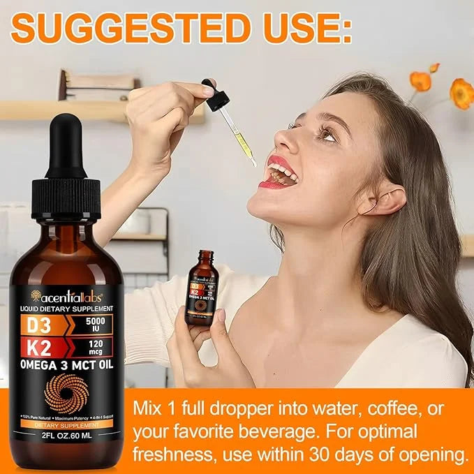Liquid Vitamin D3 K2,Vitamin D Drops,Vitamin D3 K2,Liquid Vitamin D,Vitamin D Liquid,Organic Vitamin D,D3 K2 Vitamin Suppl...