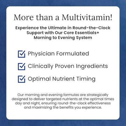 Gulp Core Essentials AM PM Multivitamin 3, Probiotics, 60 Servings, 2 Month
