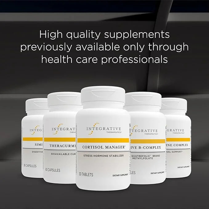 Integrative Therapeutics - Cortisol Manager - Supplement with Ashwagandha and L-Theanine - Supports Relaxation & Calm* - 9...