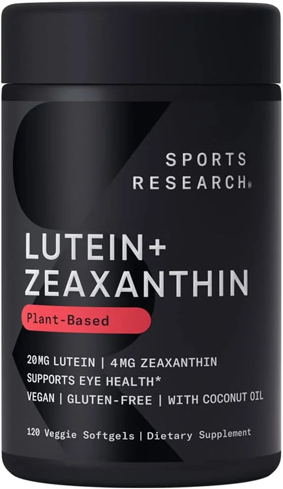 Sports Research® Lutein and Zeaxanthin Capsules 120 Veggie