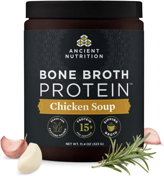 Ancient Nutrition Bone Broth Protein Powder, 15g Protein 15 Servings