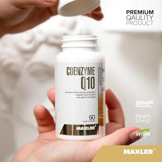 Maxler Coenzyme Q10 (Ubiquinone) Antioxidant Supplement 100 mg Q-10 per 60 Vegan CoQ10 Capsules