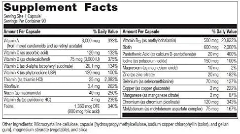 Bariatric Advantage Ultra Solo Without Iron 90 Capsules