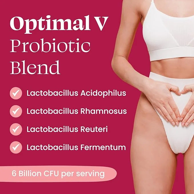Vaginal Probiotics for Women with Prebiotics, 2 Month 120 Capsules