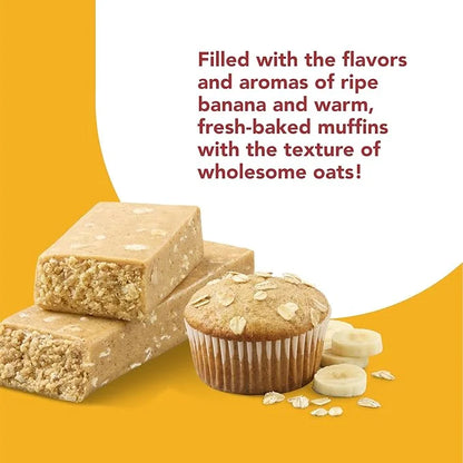 think! Protein Bars, High Protein Snacks, Gluten Free, High Fiber, Banana Oat Muffin, 10 Count - Product Image
