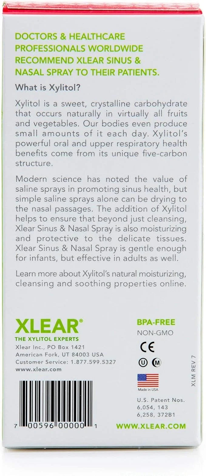 Xlear Nasal Spray with Xylitol, 1.5 12)