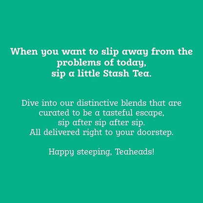 Stash Tea Ginger Peach Green Tea - Caffeinated, Non-GMO Project Verified Premium Tea with No Artificial Ingredients, 18 Co...