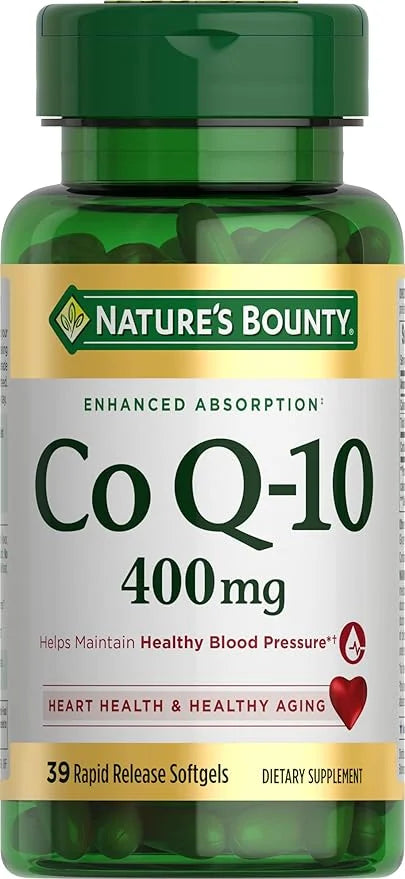 Nature's Bounty CoQ10 400mg, 39 39 Softgels