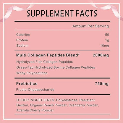 GDME Multi Collagen Peptides Powder 20 Packets