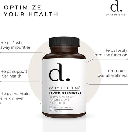 Liver Cleanse and Detox & Repair Formula 60 Capsules