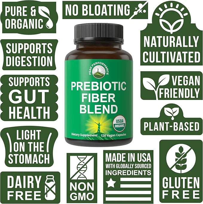USDA Organic 3-in-1 Prebiotic Fiber
