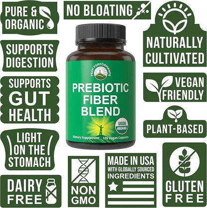 USDA Organic 3-in-1 Prebiotic Fiber
