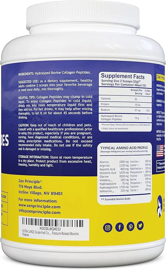 Zen Principle Grass-Fed Collagen Peptides 5
