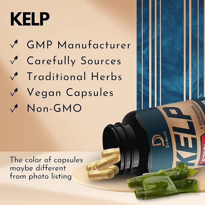 10in1 Kelp Supplement 3 Months 6750mg 90 Vegan