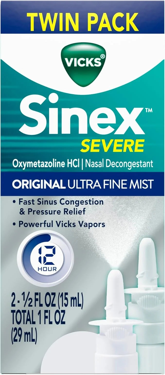 Vicks Sinex SEVERE Nasal Spray, Original 265 Sprays 2