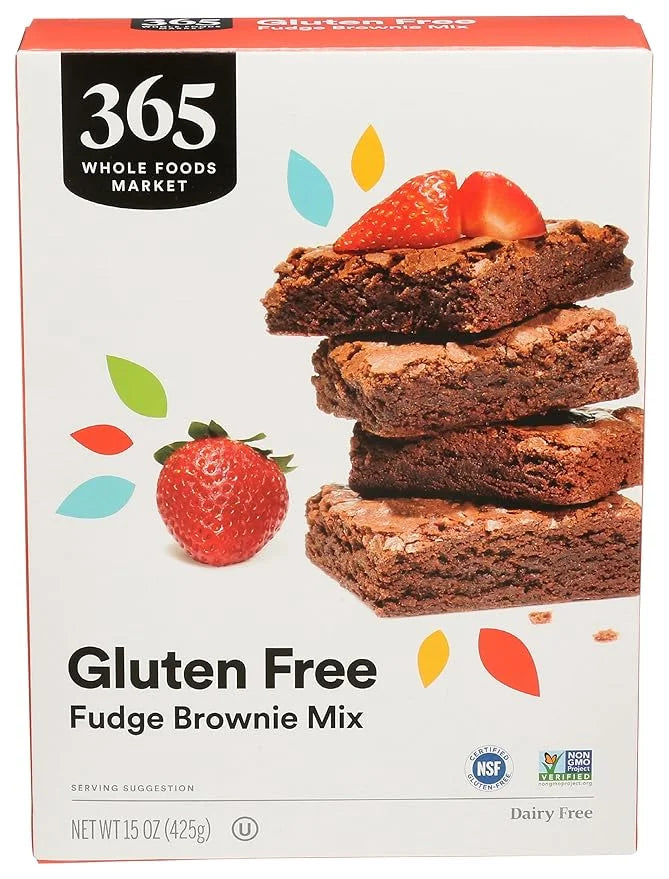 365 by Whole Foods Market, Gluten Free Brownie Mix, 15 Ounce - Product Image