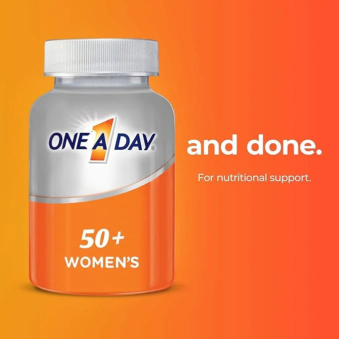 One A Day Women’s 50+ Multivitamins, 100 count