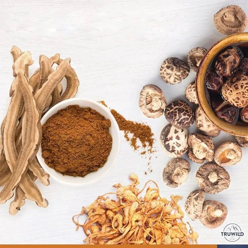 TruWild Adaptogens Vegan Capsule Supplement w/Ashwagandha 40 Servings