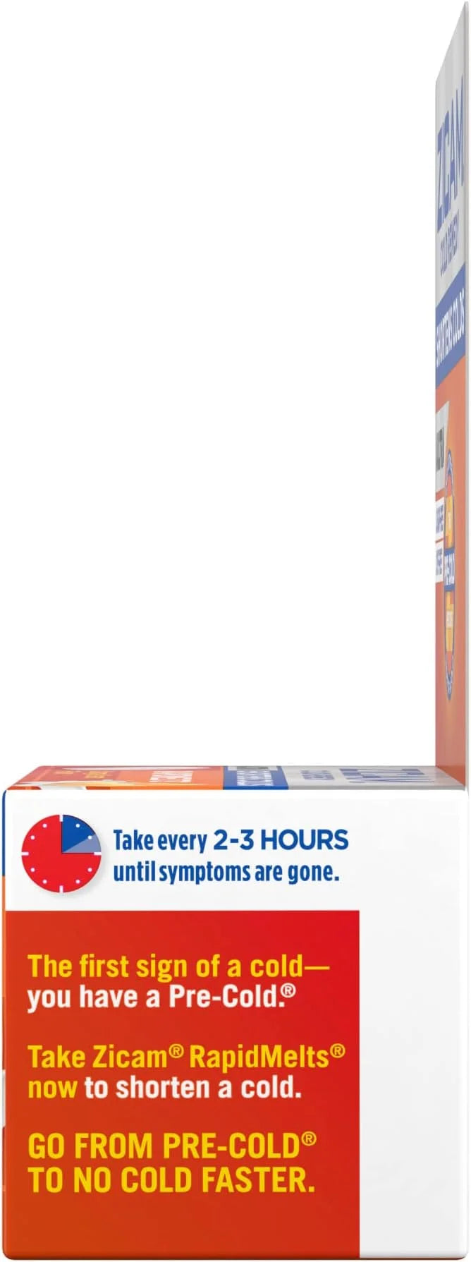 Zicam Ultra Cold Remedy Zinc Rapidmelts, Orange Cream Flavor, Homeopathic, Cold Shortening Medicine, Shortens Cold Duratio...