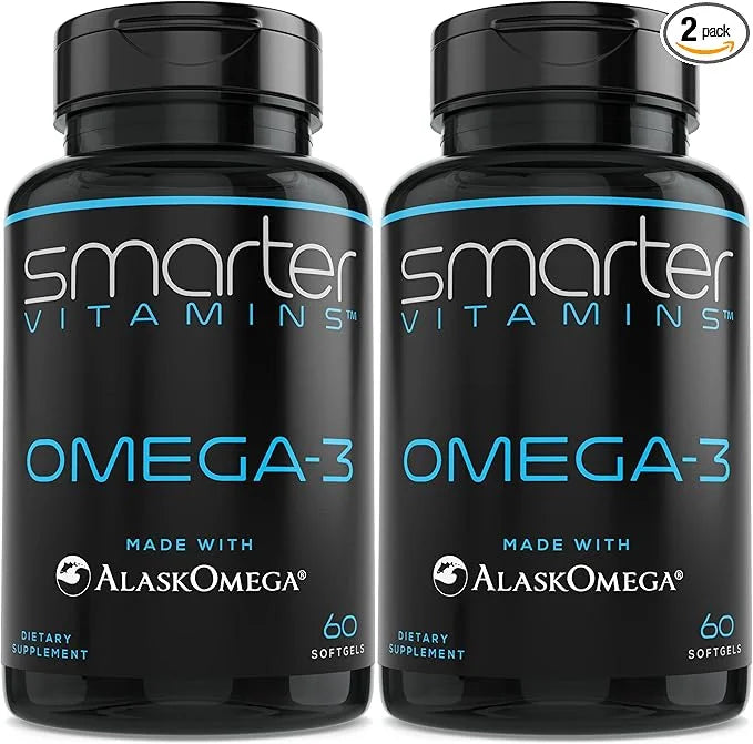 (2 Pack) Smarter Omega 3 Fish 2000mg, Potent OMEGA3, Joint