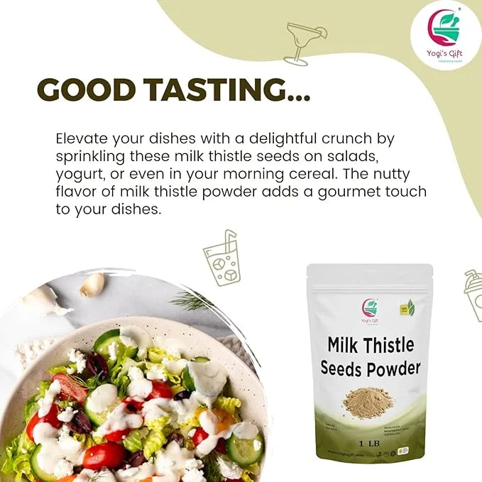Milk Thistle Seed Powder 1 LB