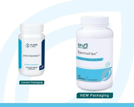 Klaire Labs Spectrafiber 9 Soluble (120 Capsules)