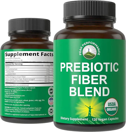 USDA Organic 3-in-1 Prebiotic Fiber
