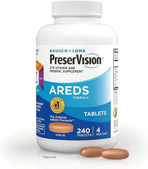 PreserVision AREDS Eye Vitamin & Mineral 240 Count 1) ,
