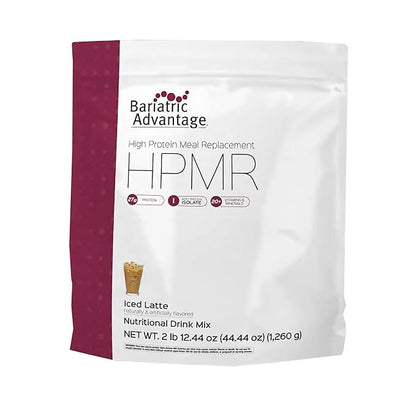 Bariatric Advantage High Protein Meal Replacement Drink Mix, Protein Powder Whey Isolate for Gastric Bypass and Sleeve Gas...
