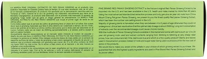 Prince Of Peace Red Panax Ginseng 30 Vial