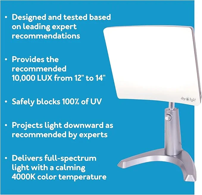 Carex Day-Light Classic Plus Bright Light 10,000 LUX 12 Inches,
