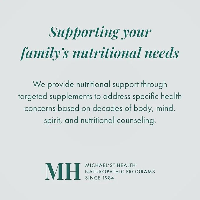 MICHAEL'S Health Naturopathic Programs Pre-Teen Boys 60 Vegetarian 60 Servings