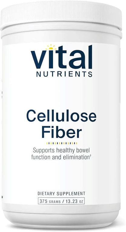 Vital Nutrients Cellulose Fiber 375g Cellulose 60 Capsules