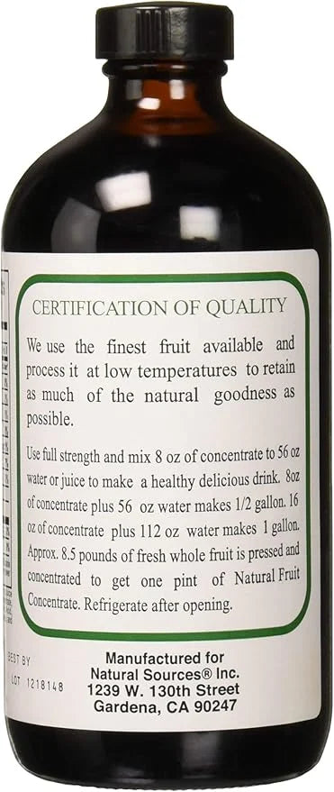 Natural Sources Elderberry Concentrate, 16 Fluid