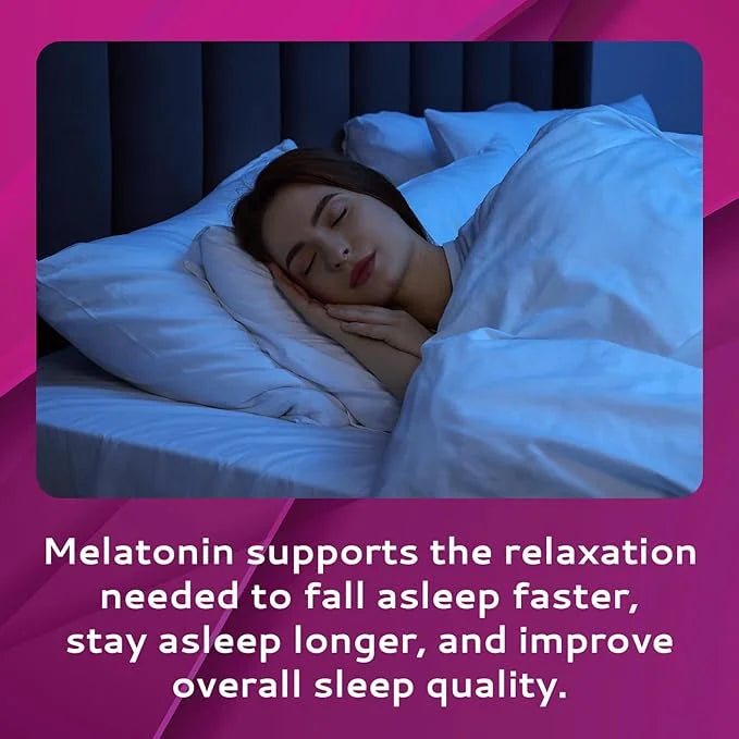 100 Oral Sleep Strips | Quick-Dissolving 3mg Melatonin Strips | Works Faster Than Gummies | Relaxation Sleep Supplements f...