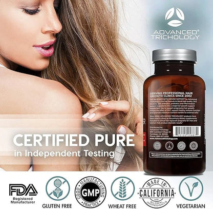 DHT Blocker - Hair Growth Supplement for Genetic Thinning for Men and Women | Approved* by American Hair Loss Association ...