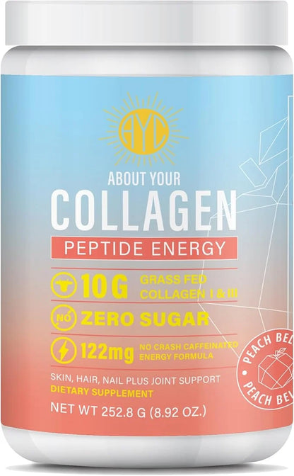 Peptide Energy Collagen Powder Hair, Nail, 8.92 oz