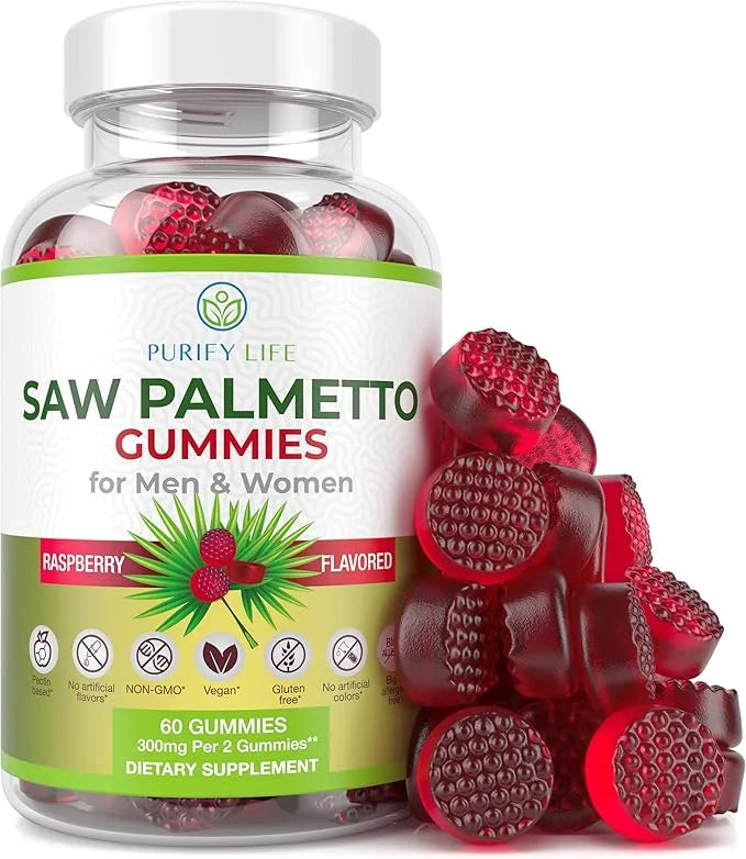 Vegan Saw Palmetto for Women & Men - Potent Saw Palmetto Extract, Prostate Supplements for Men, DHT Blocker for Womens Hai...