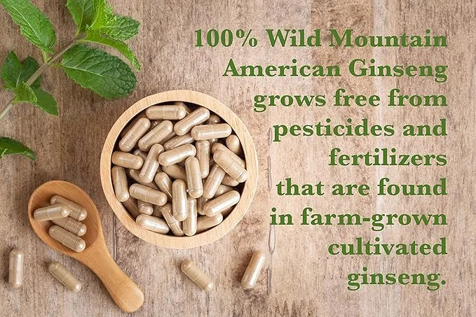 AG 100-100% Pure Wild American Ginseng