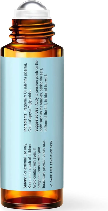 UpNature Peppermint Oil Roll On - Nausea Morning Sickness Relief for Pregnant Women - 100% Pure Peppermint Essential Oil -...