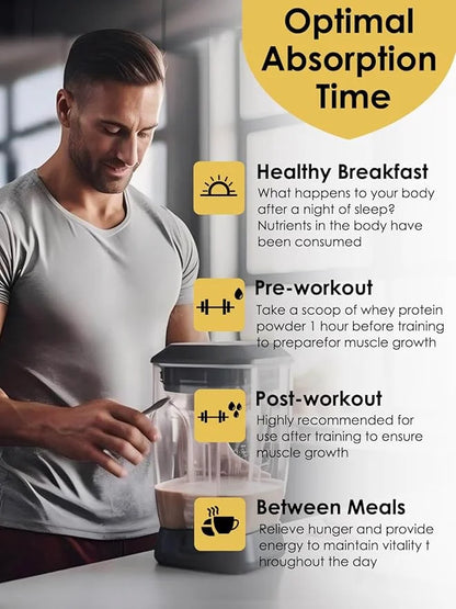 NATURE TARGET Whey Isolate Protein Powder, Unflavored, 25g Protein, Low Carb Protein Powder, Sugar-Free, for Men & Women, ...