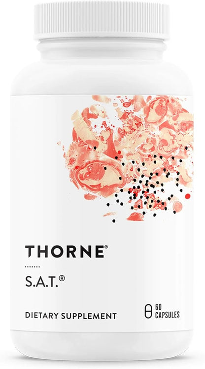 THORNE S.A.T. - Silymarin, Artichoke, and 60 Capsules