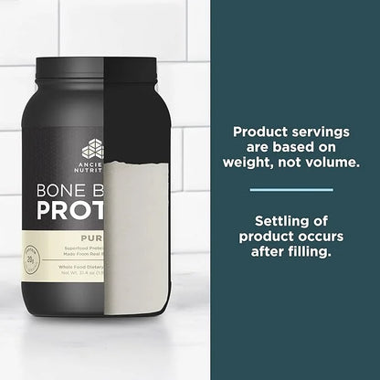 Ancient Nutrition Bone Broth Protein Powder, 20g Protein 40 Servings